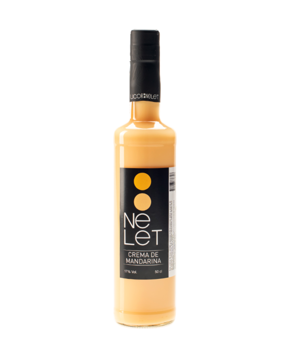 Crema de licor de mandarina